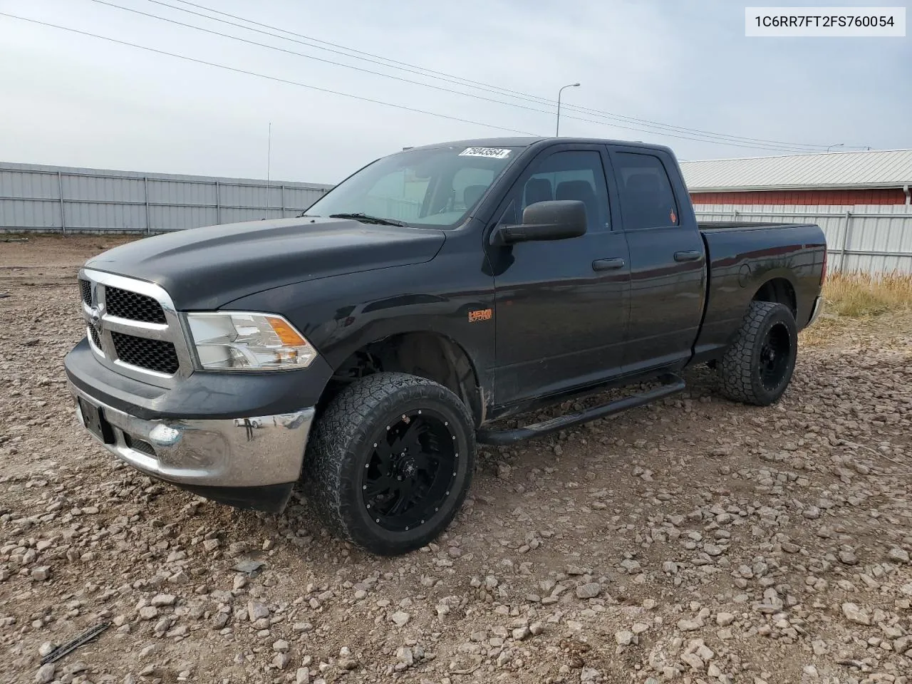 2015 Ram 1500 St VIN: 1C6RR7FT2FS760054 Lot: 75043564