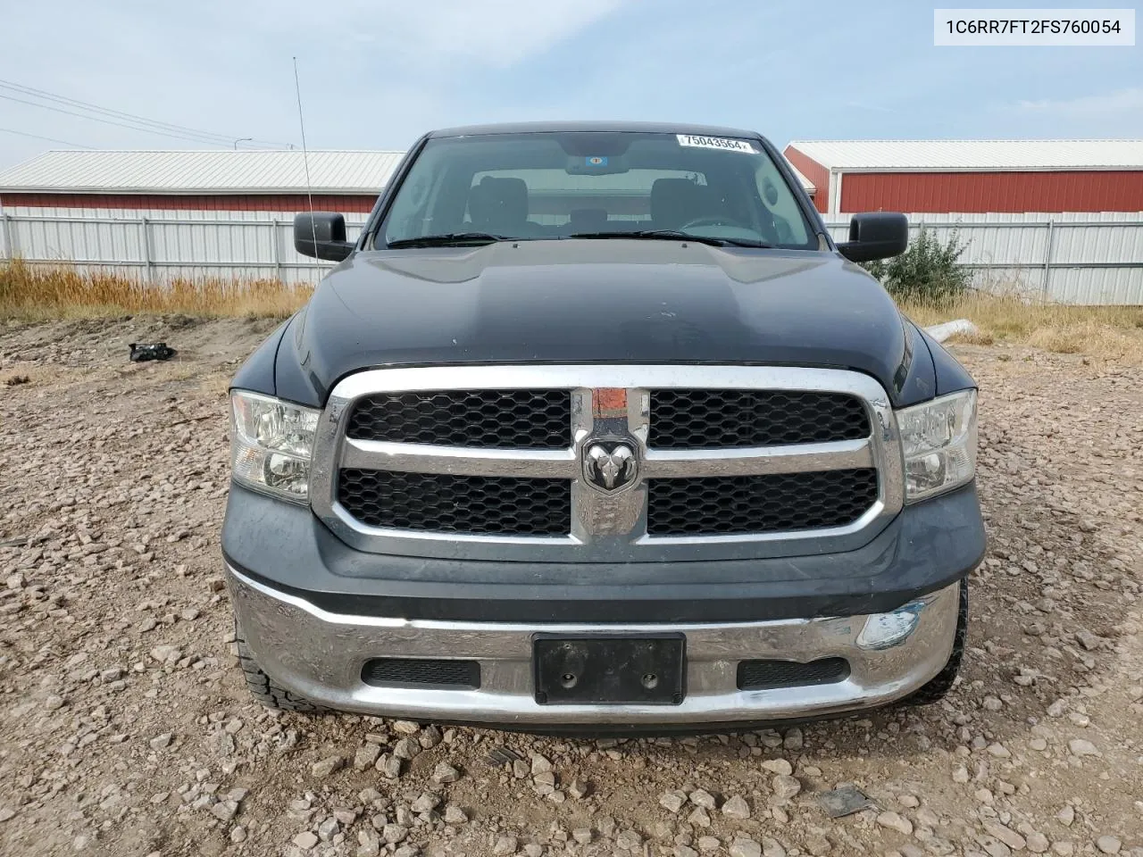 2015 Ram 1500 St VIN: 1C6RR7FT2FS760054 Lot: 75043564