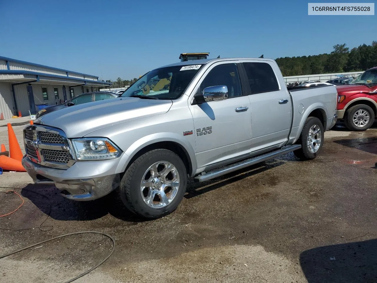 2015 Ram 1500 Laramie VIN: 1C6RR6NT4FS755028 Lot: 75199474