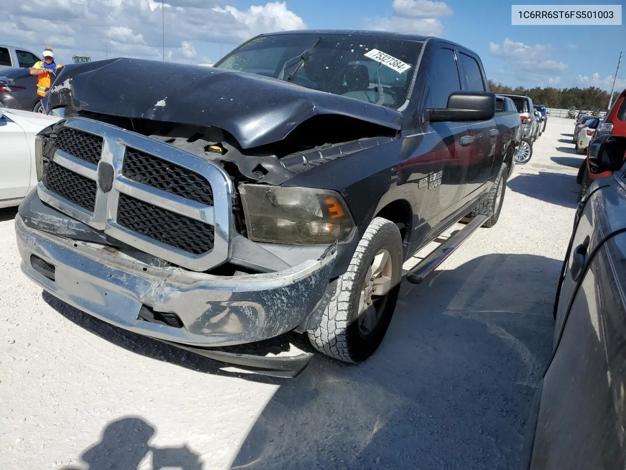 2015 Ram 1500 St VIN: 1C6RR6ST6FS501003 Lot: 75327384