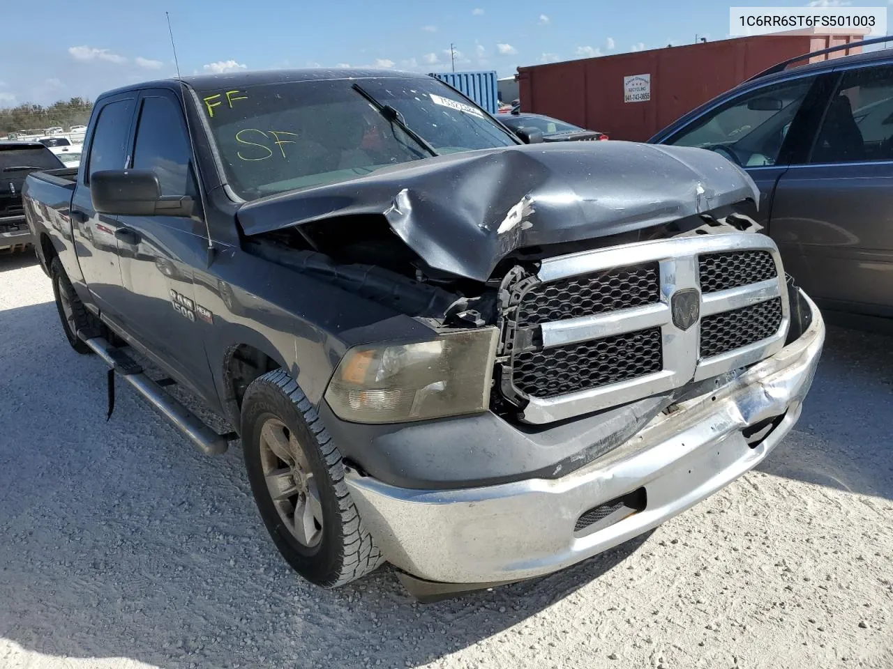 2015 Ram 1500 St VIN: 1C6RR6ST6FS501003 Lot: 75327384