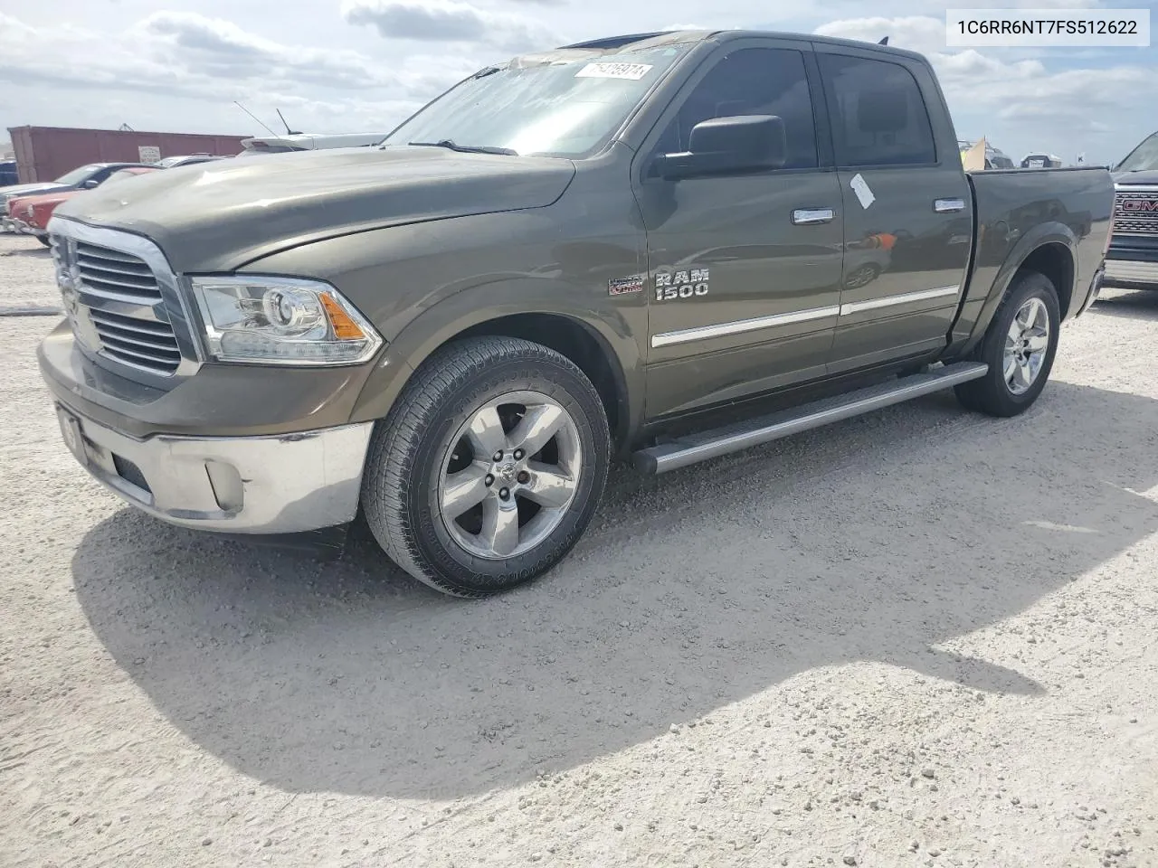 2015 Ram 1500 Laramie VIN: 1C6RR6NT7FS512622 Lot: 75425974