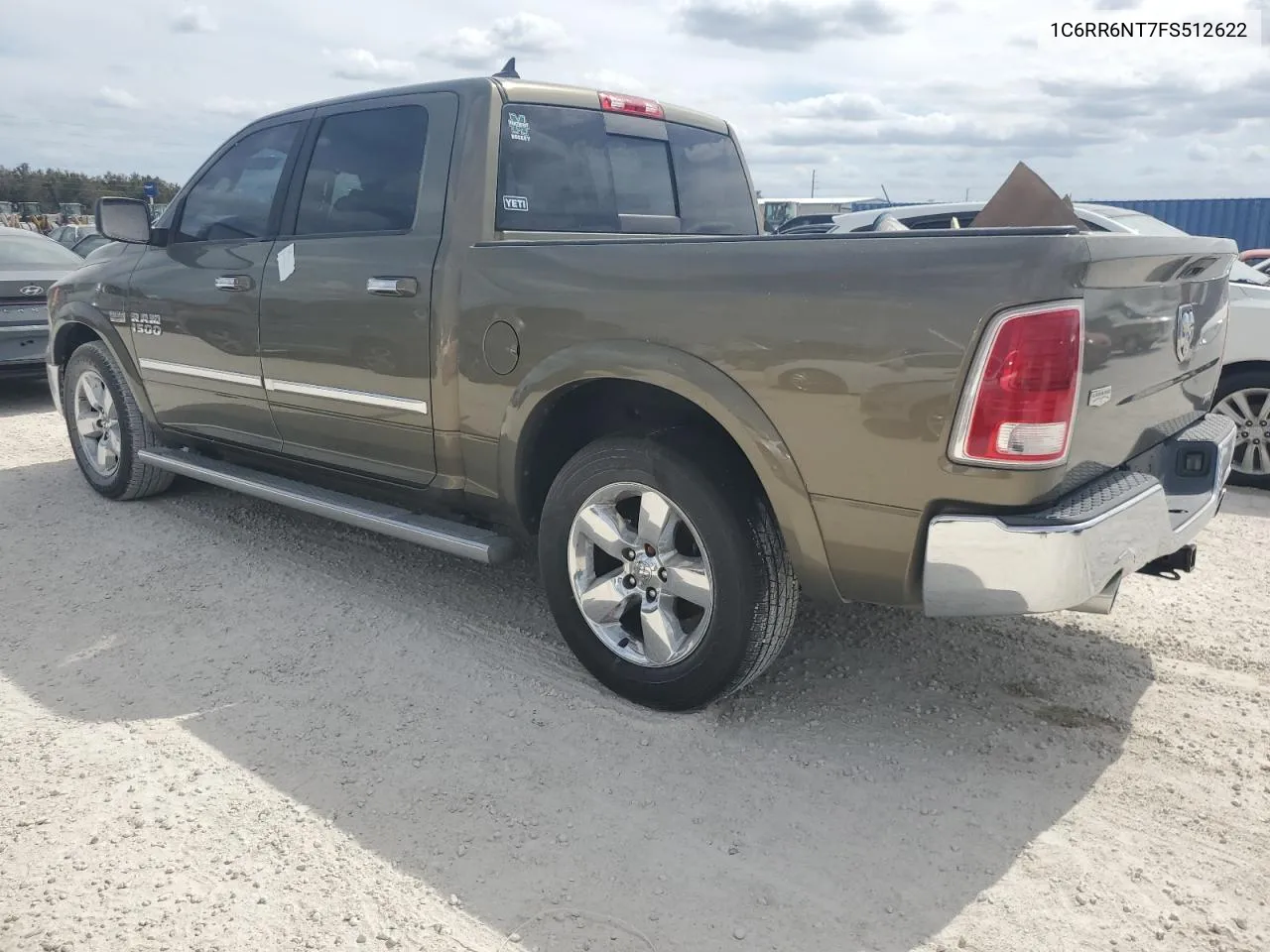 2015 Ram 1500 Laramie VIN: 1C6RR6NT7FS512622 Lot: 75425974