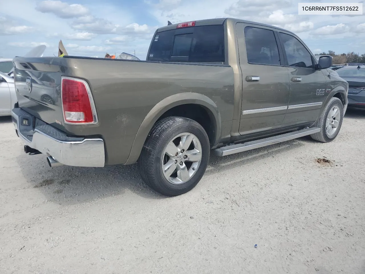 2015 Ram 1500 Laramie VIN: 1C6RR6NT7FS512622 Lot: 75425974