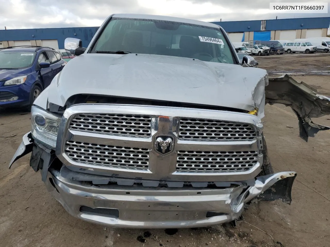 2015 Ram 1500 Laramie VIN: 1C6RR7NT1FS660397 Lot: 75496464