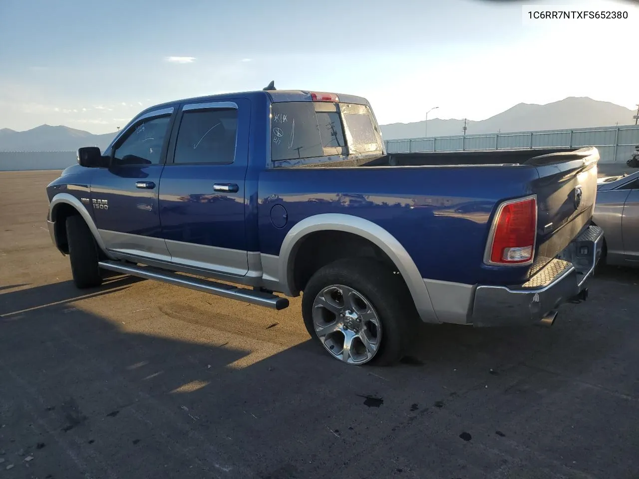 2015 Ram 1500 Laramie VIN: 1C6RR7NTXFS652380 Lot: 75683064