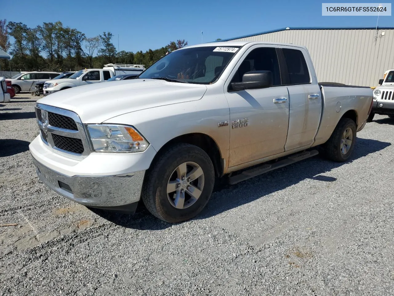 2015 Ram 1500 Slt VIN: 1C6RR6GT6FS552624 Lot: 75772974