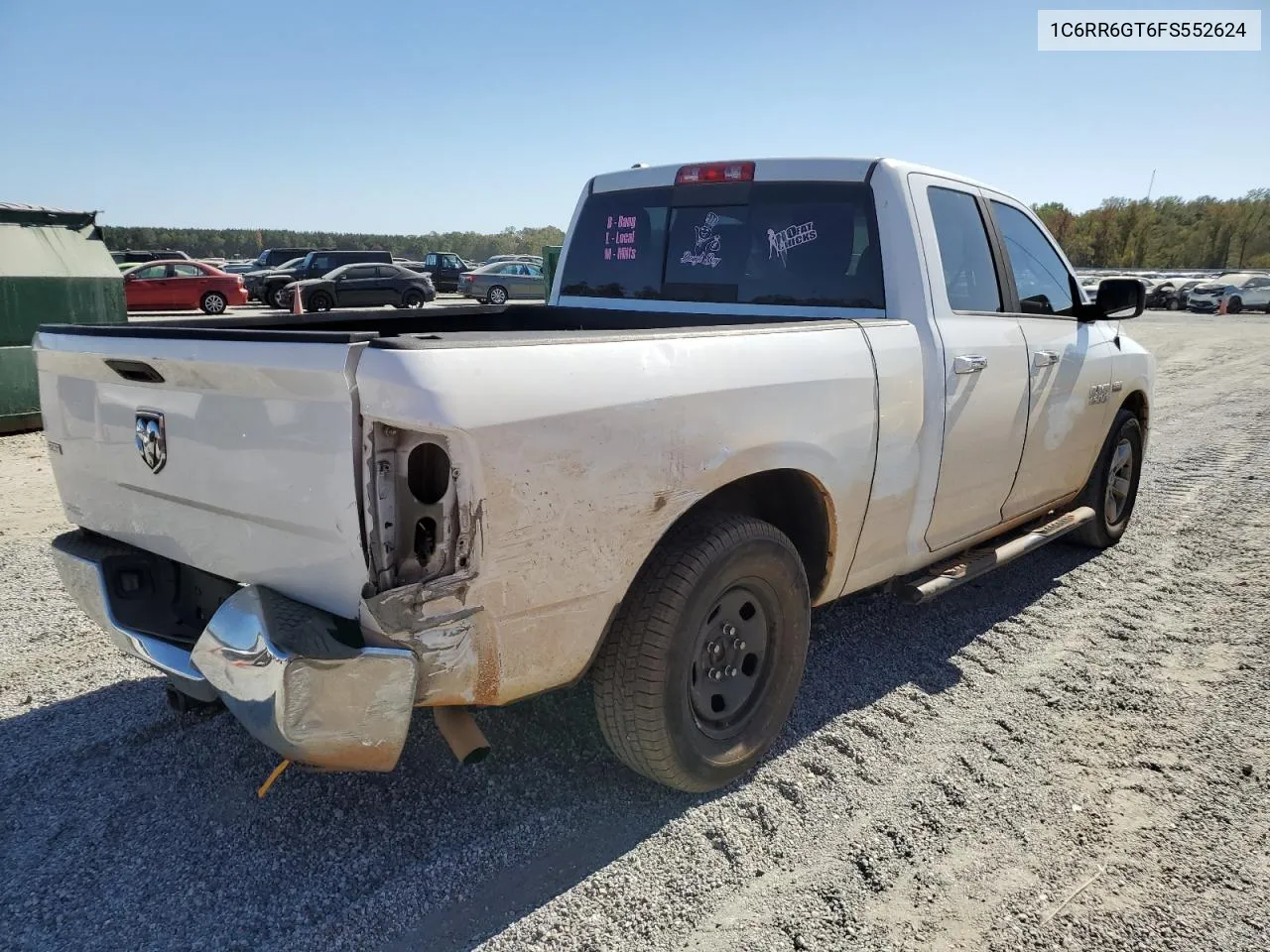 2015 Ram 1500 Slt VIN: 1C6RR6GT6FS552624 Lot: 75772974