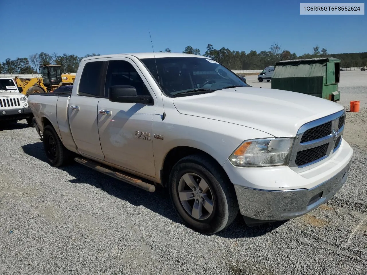 2015 Ram 1500 Slt VIN: 1C6RR6GT6FS552624 Lot: 75772974