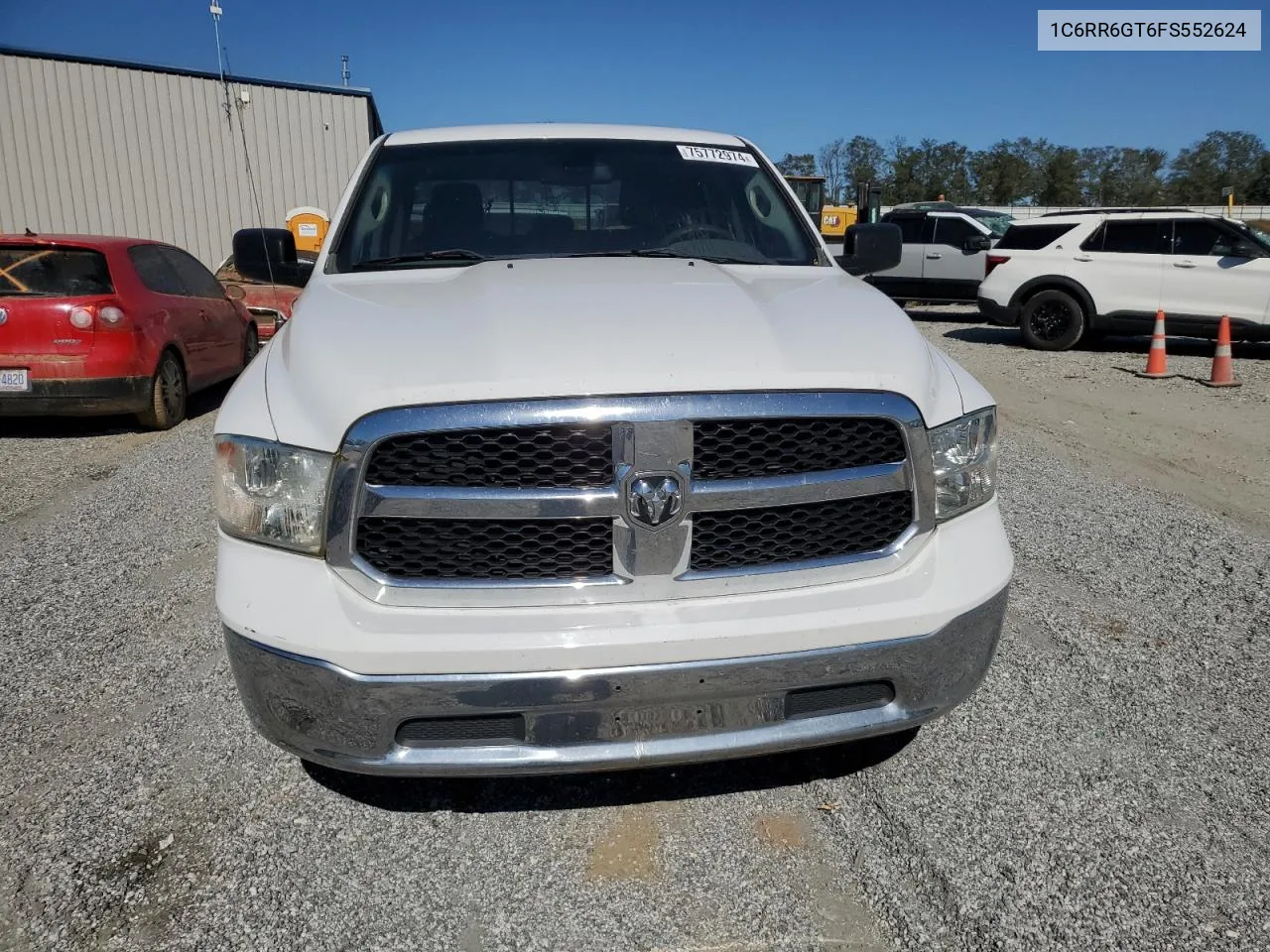 2015 Ram 1500 Slt VIN: 1C6RR6GT6FS552624 Lot: 75772974