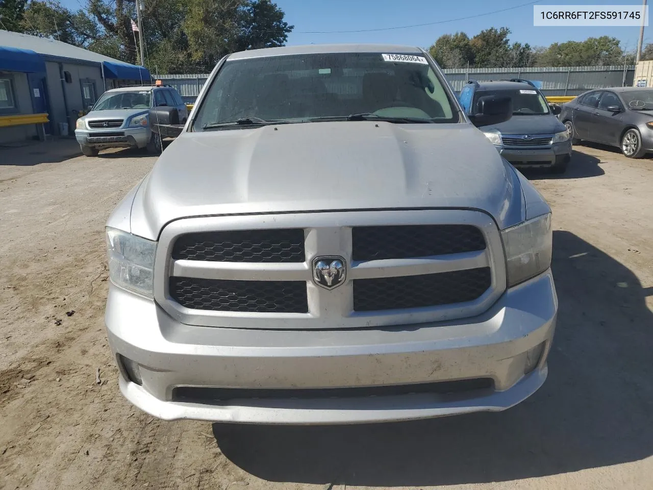 2015 Ram 1500 St VIN: 1C6RR6FT2FS591745 Lot: 75868064