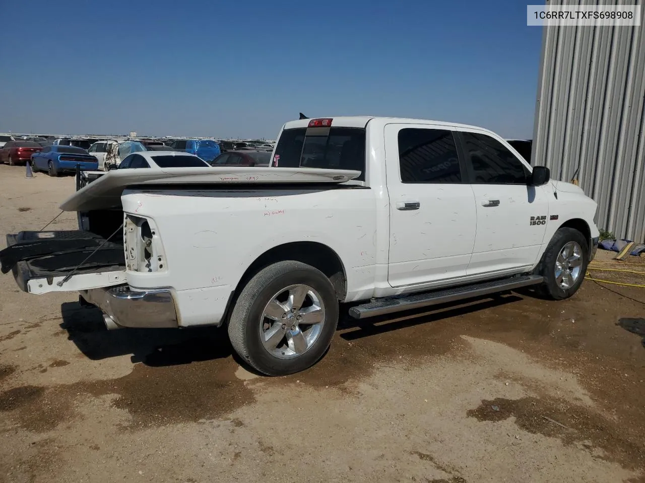 2015 Ram 1500 Slt VIN: 1C6RR7LTXFS698908 Lot: 75890994