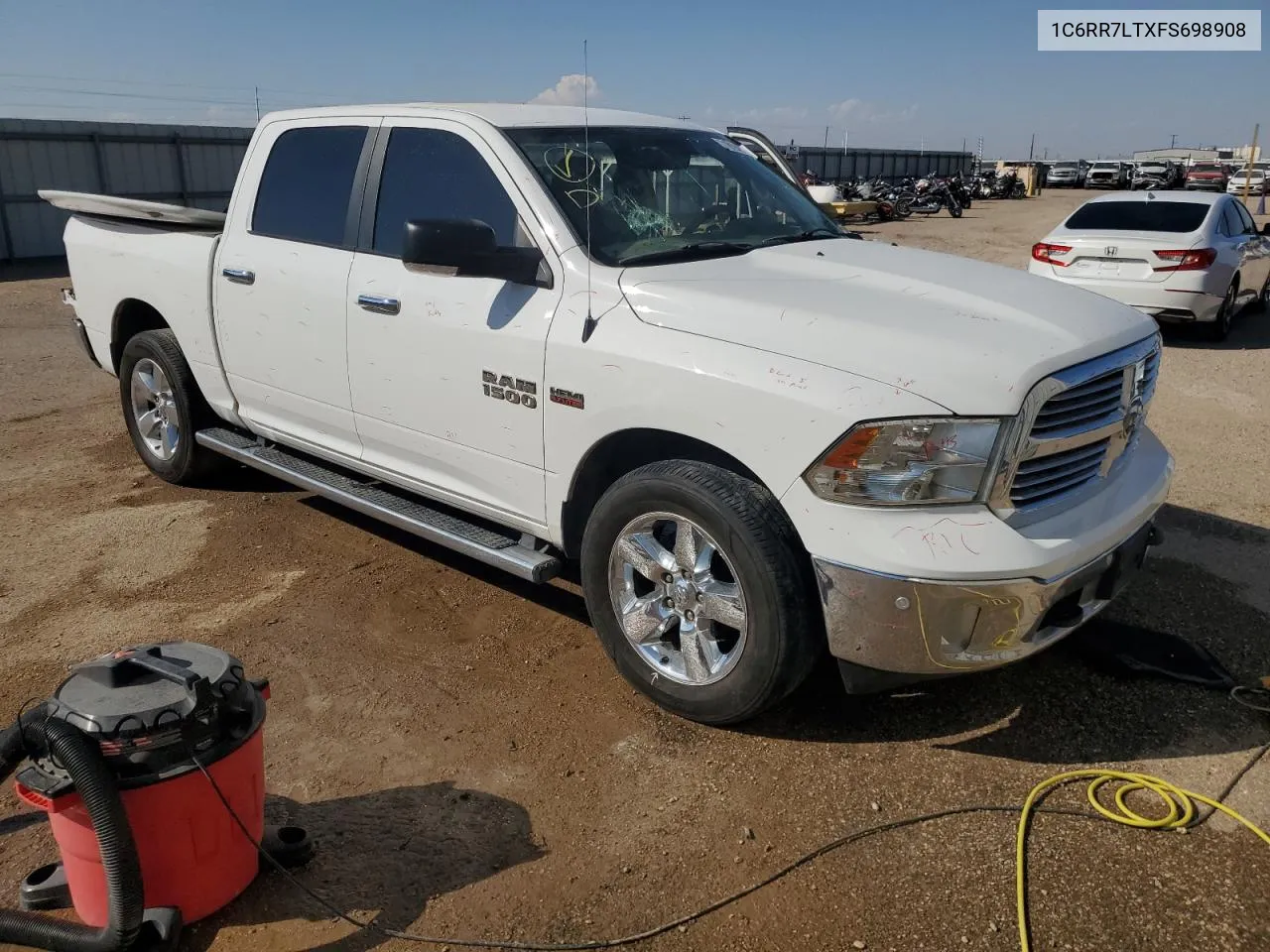 2015 Ram 1500 Slt VIN: 1C6RR7LTXFS698908 Lot: 75890994