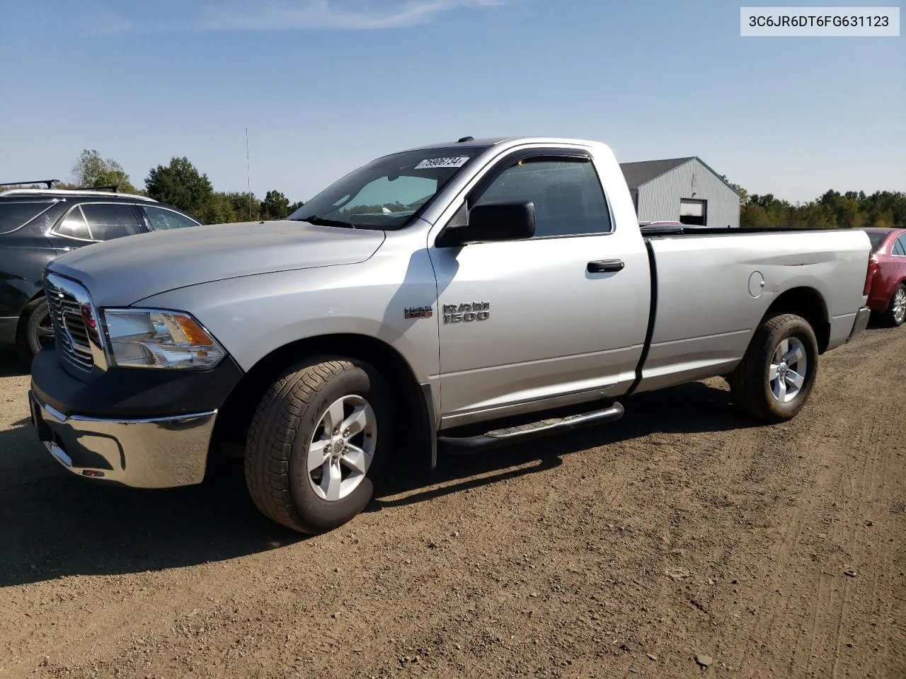 2015 Ram 1500 St VIN: 3C6JR6DT6FG631123 Lot: 75906734