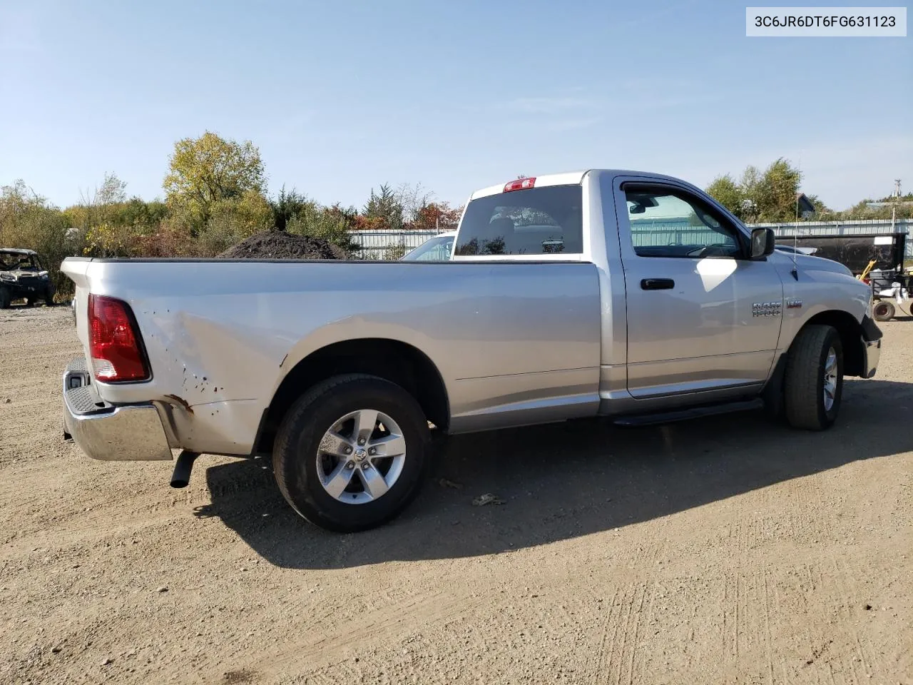 2015 Ram 1500 St VIN: 3C6JR6DT6FG631123 Lot: 75906734