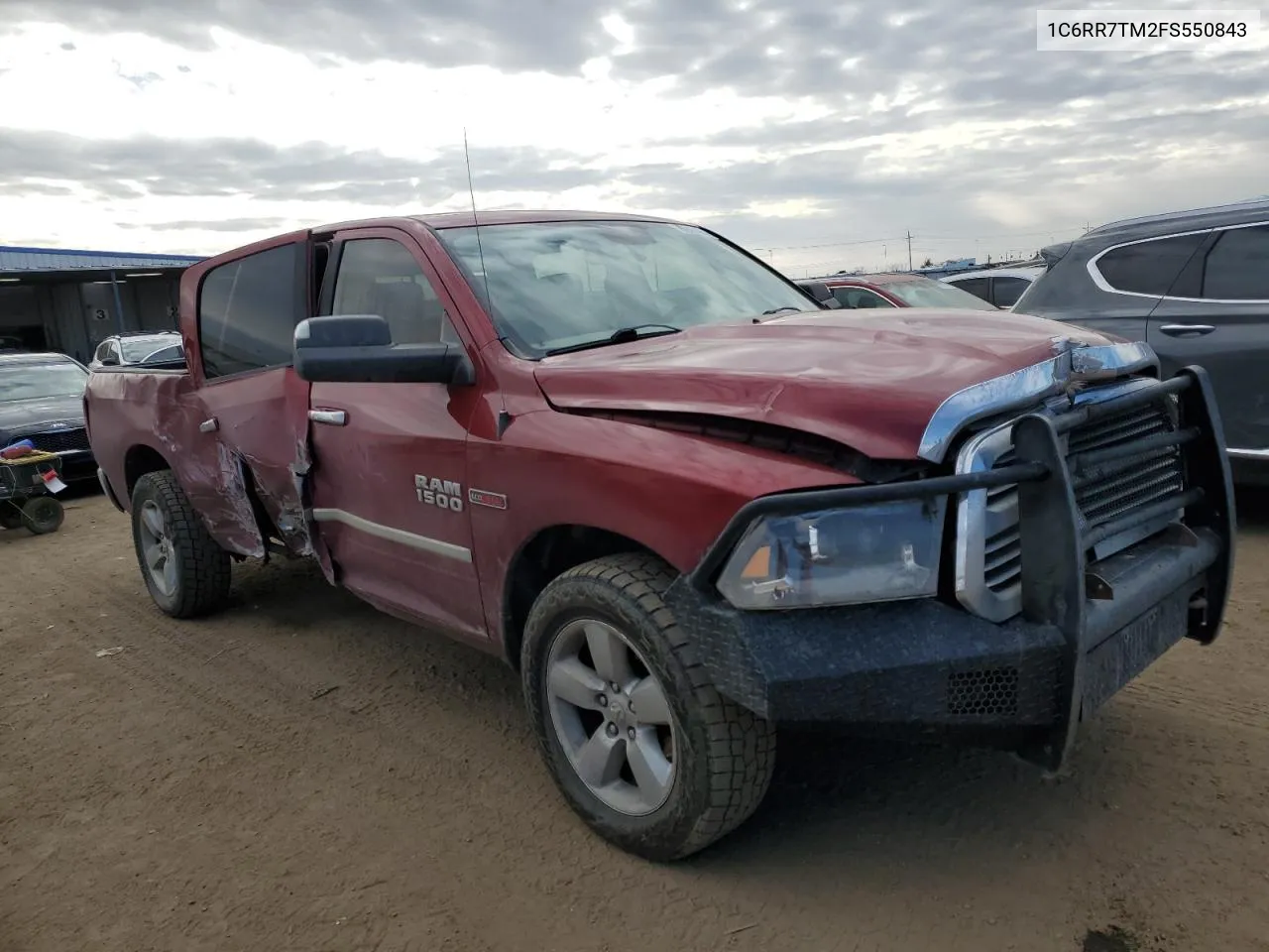 2015 Ram 1500 Slt VIN: 1C6RR7TM2FS550843 Lot: 75947474