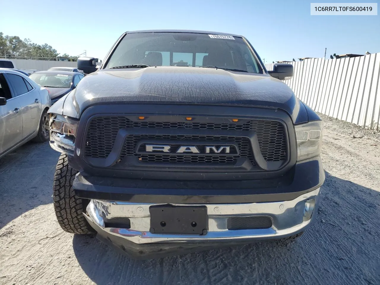 2015 Ram 1500 Slt VIN: 1C6RR7LT0FS600419 Lot: 76075774