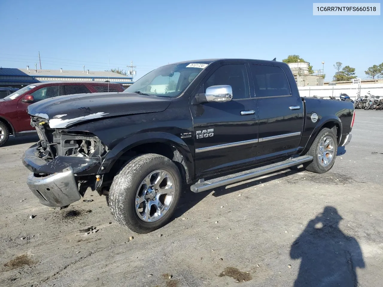 2015 Ram 1500 Laramie VIN: 1C6RR7NT9FS660518 Lot: 76101724