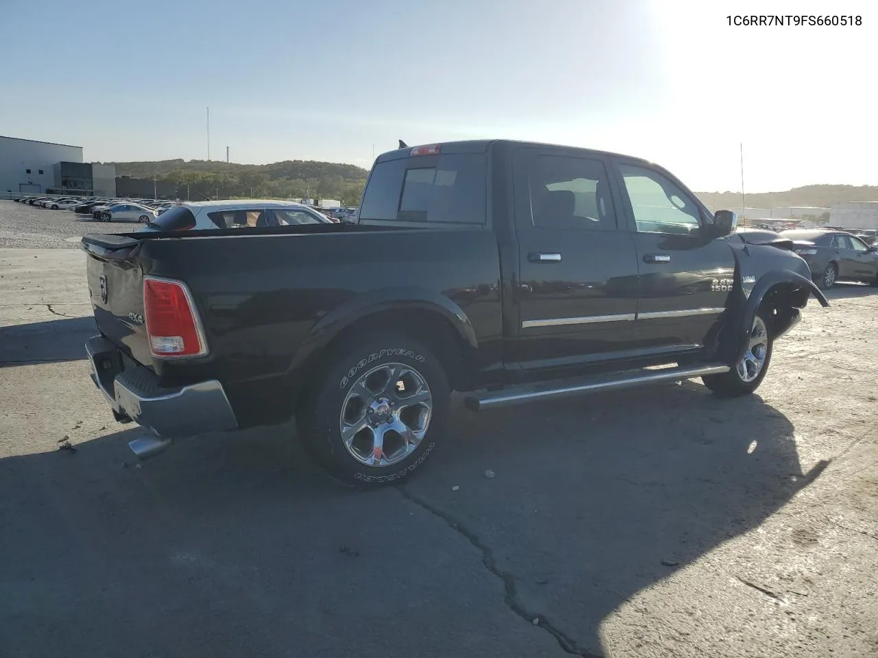 2015 Ram 1500 Laramie VIN: 1C6RR7NT9FS660518 Lot: 76101724