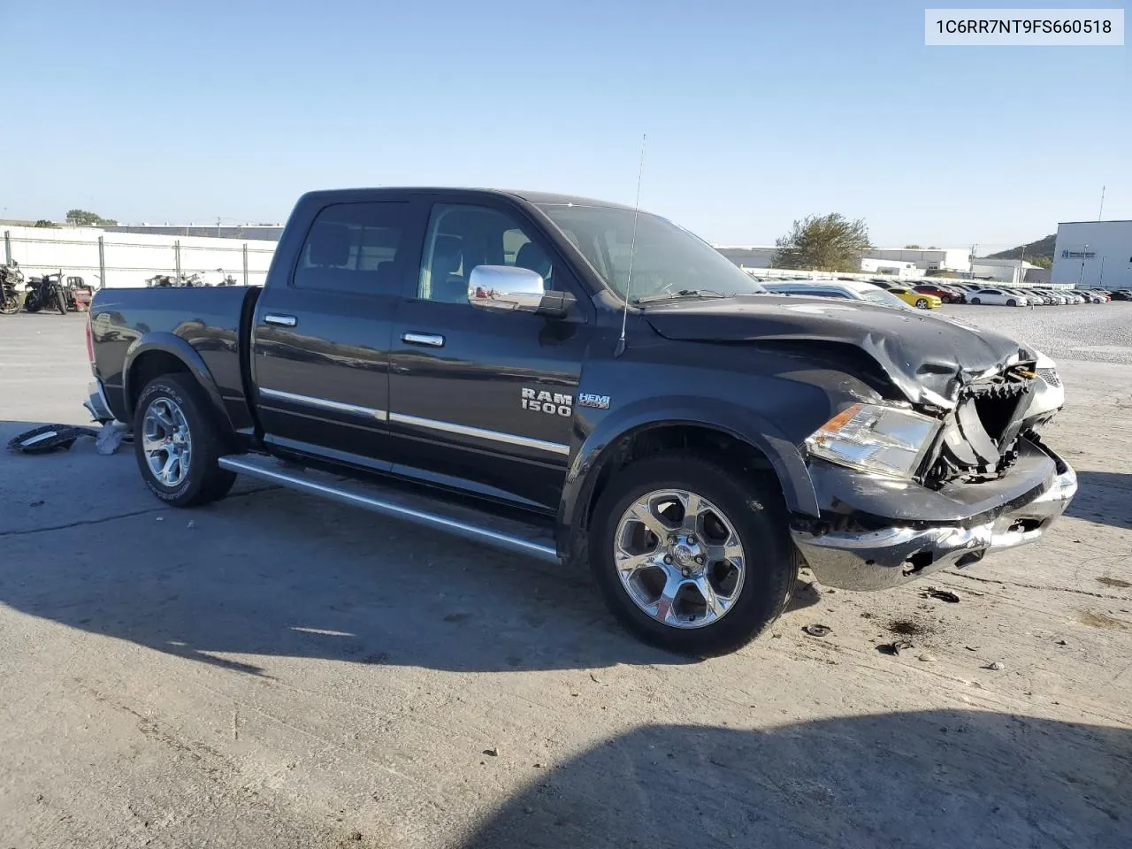 2015 Ram 1500 Laramie VIN: 1C6RR7NT9FS660518 Lot: 76101724