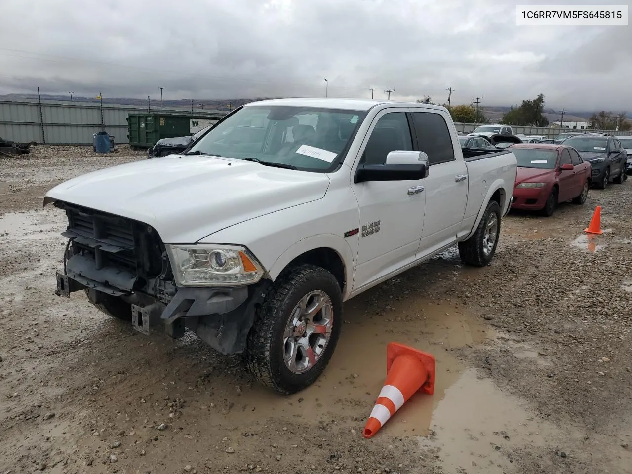 2015 Ram 1500 Laramie VIN: 1C6RR7VM5FS645815 Lot: 76141894