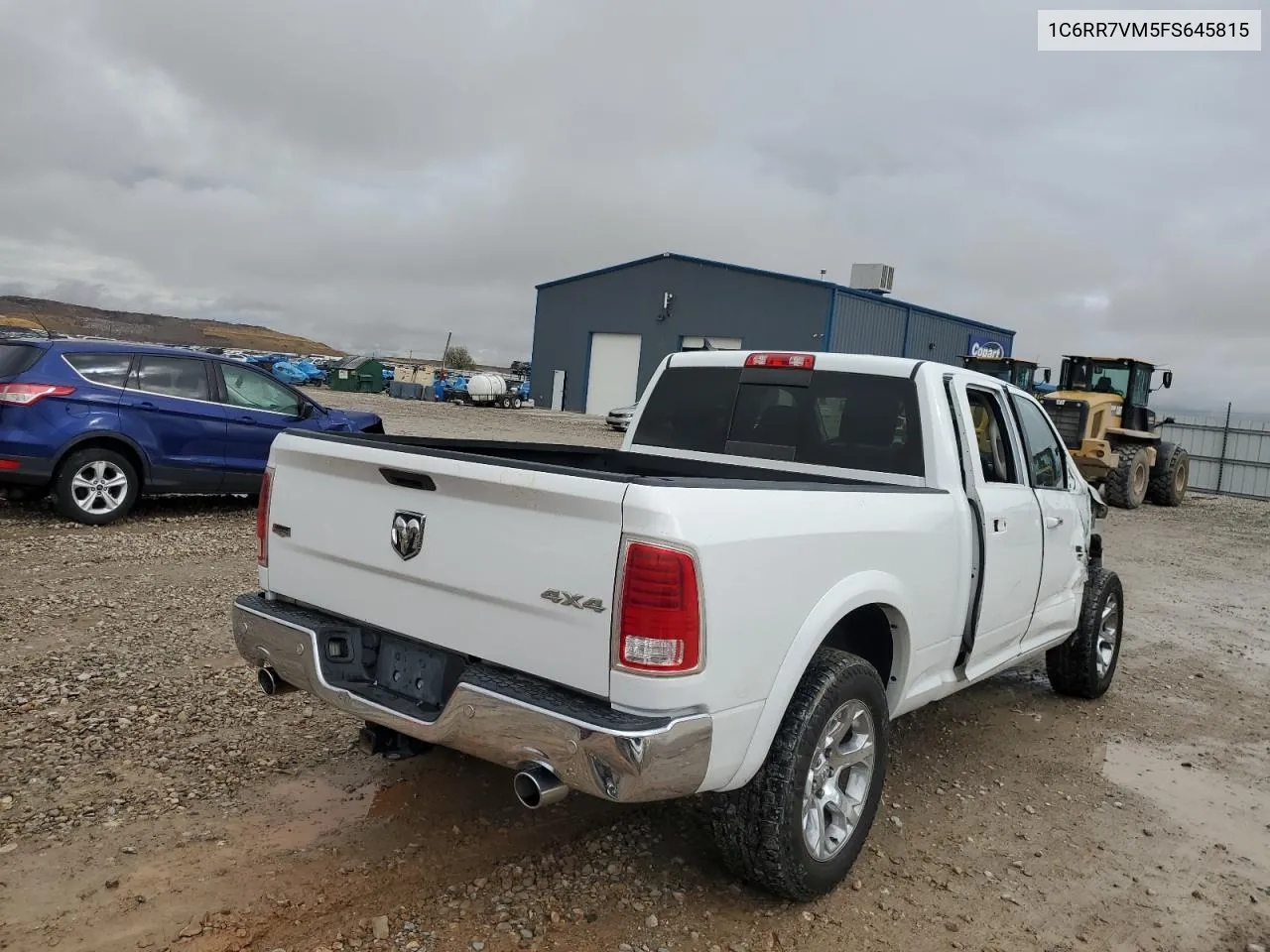 2015 Ram 1500 Laramie VIN: 1C6RR7VM5FS645815 Lot: 76141894