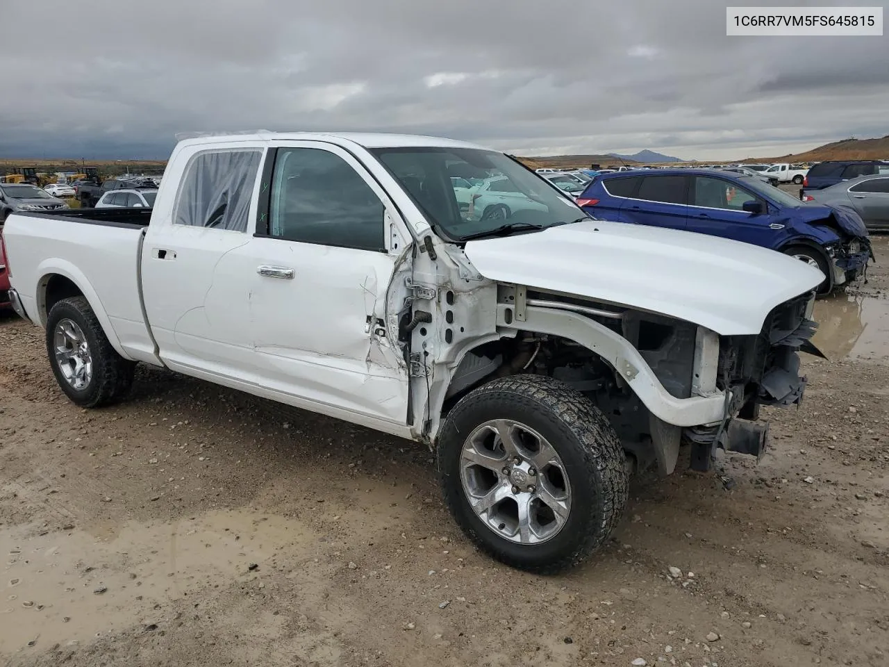 2015 Ram 1500 Laramie VIN: 1C6RR7VM5FS645815 Lot: 76141894