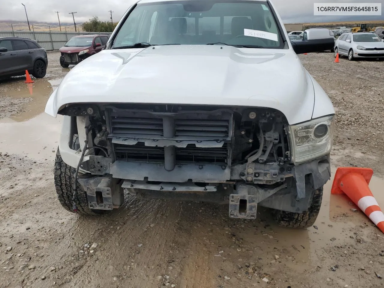 2015 Ram 1500 Laramie VIN: 1C6RR7VM5FS645815 Lot: 76141894