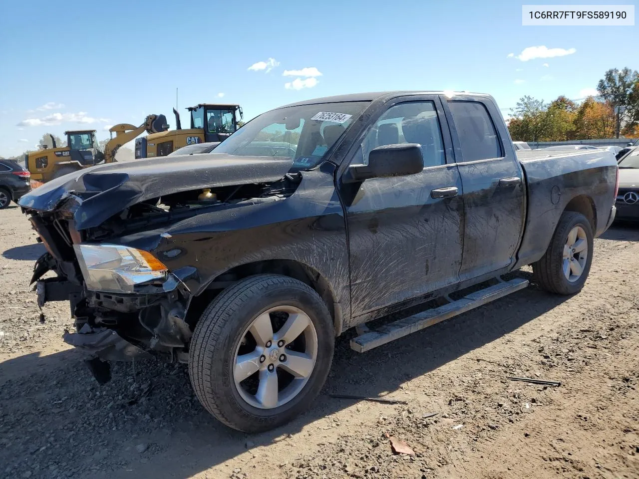 2015 Ram 1500 St VIN: 1C6RR7FT9FS589190 Lot: 76253164