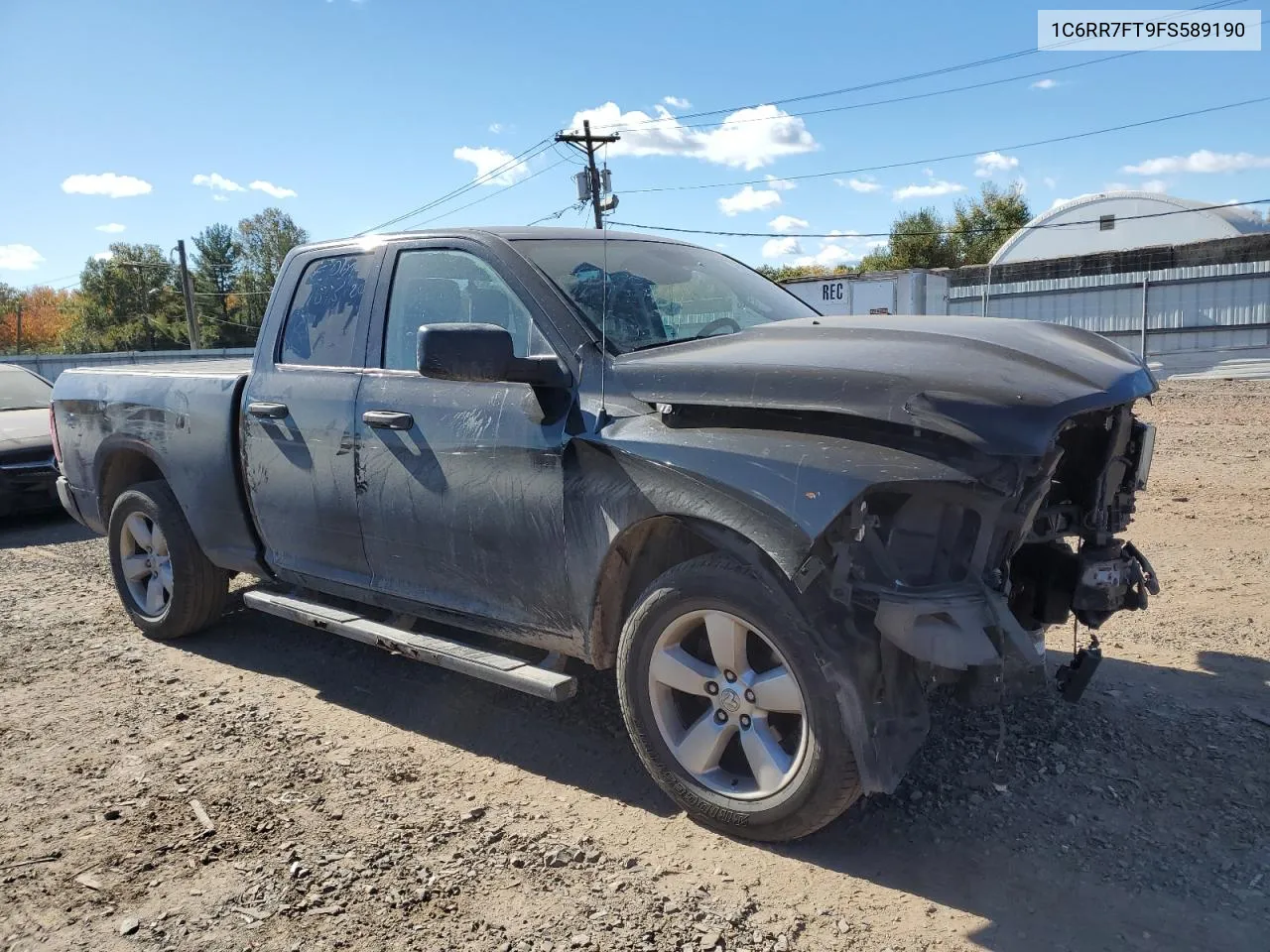 2015 Ram 1500 St VIN: 1C6RR7FT9FS589190 Lot: 76253164