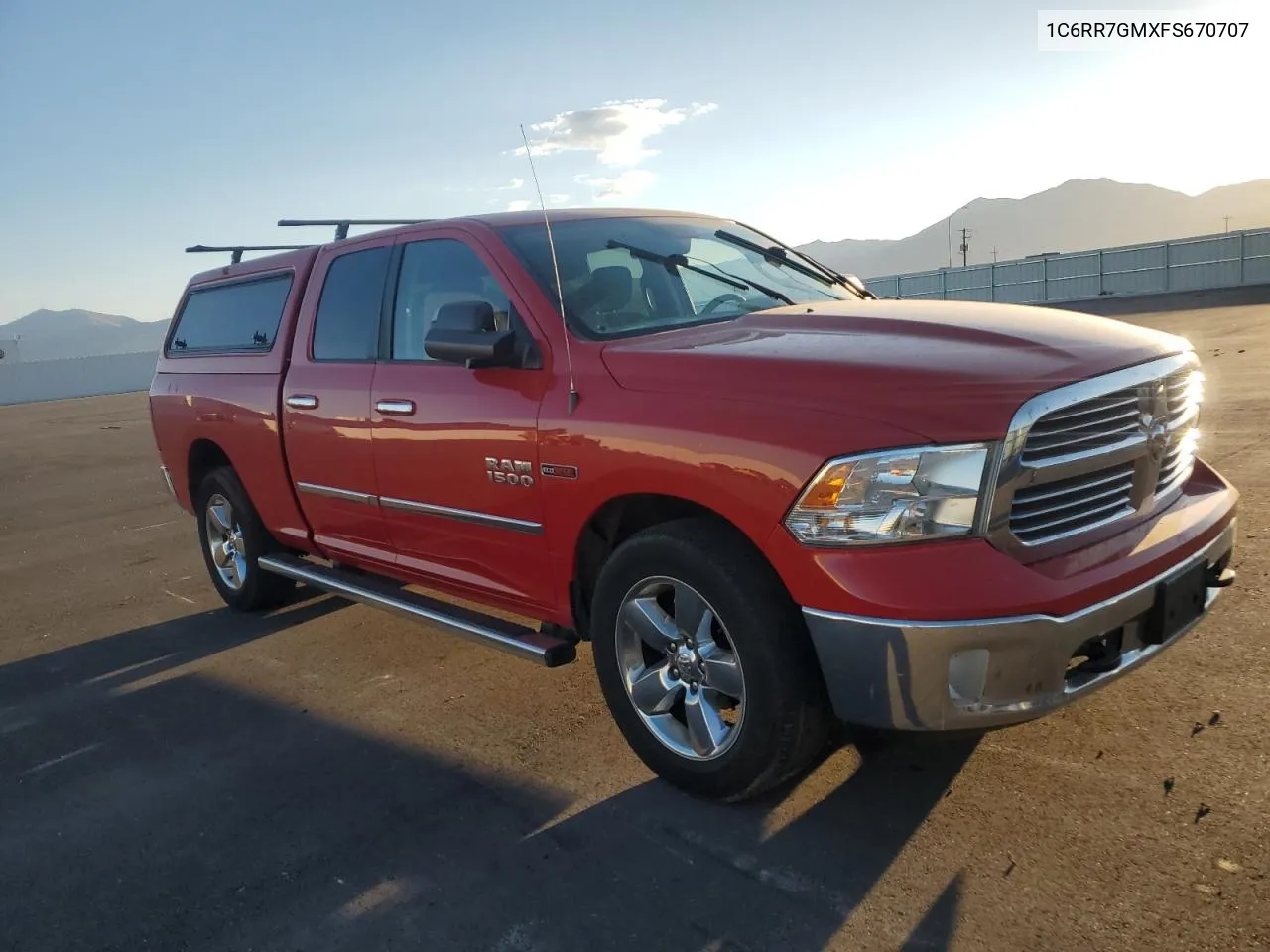 2015 Ram 1500 Slt VIN: 1C6RR7GMXFS670707 Lot: 76317394