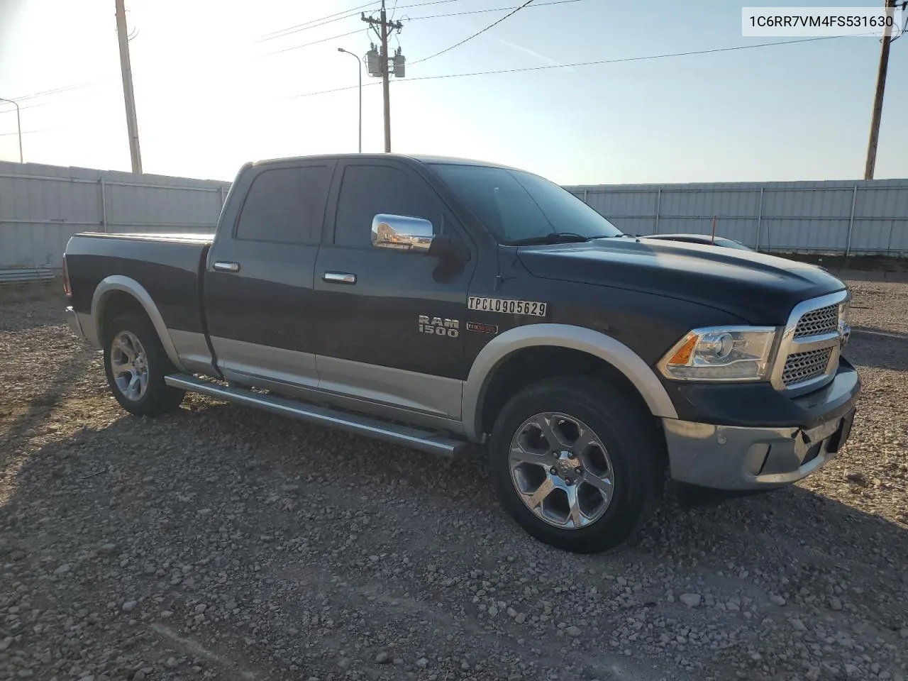 2015 Ram 1500 Laramie VIN: 1C6RR7VM4FS531630 Lot: 76319024