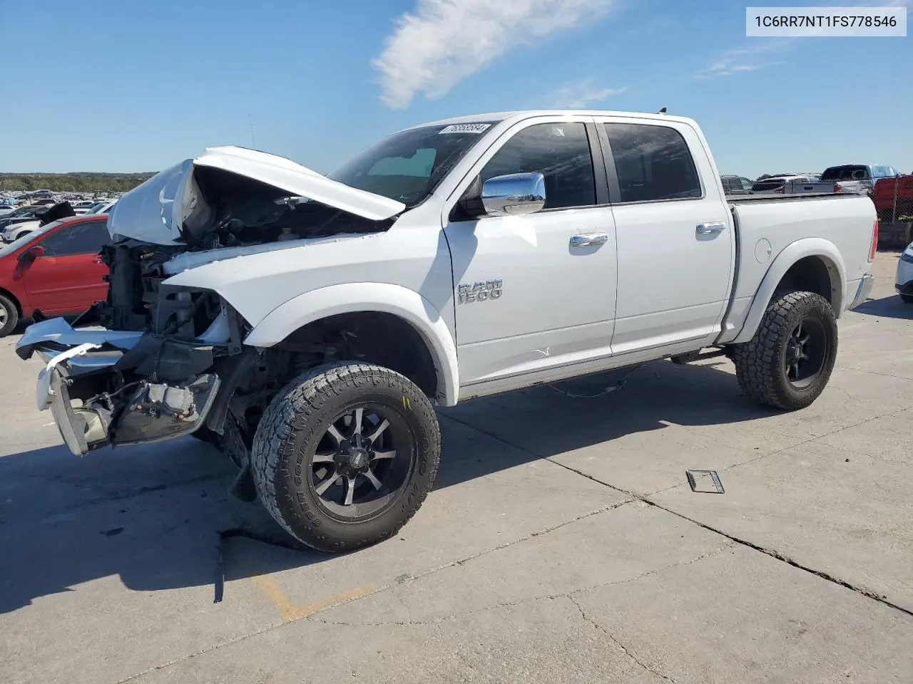 2015 Ram 1500 Laramie VIN: 1C6RR7NT1FS778546 Lot: 76358584