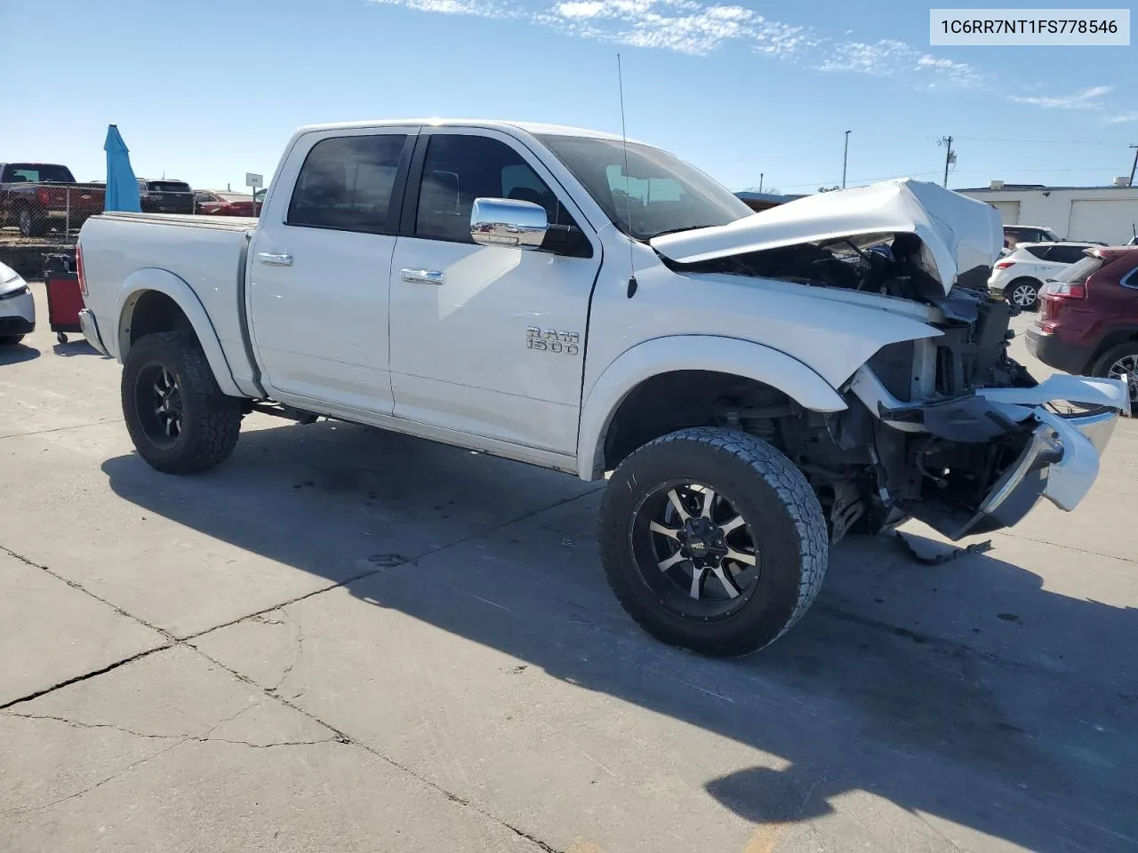 2015 Ram 1500 Laramie VIN: 1C6RR7NT1FS778546 Lot: 76358584