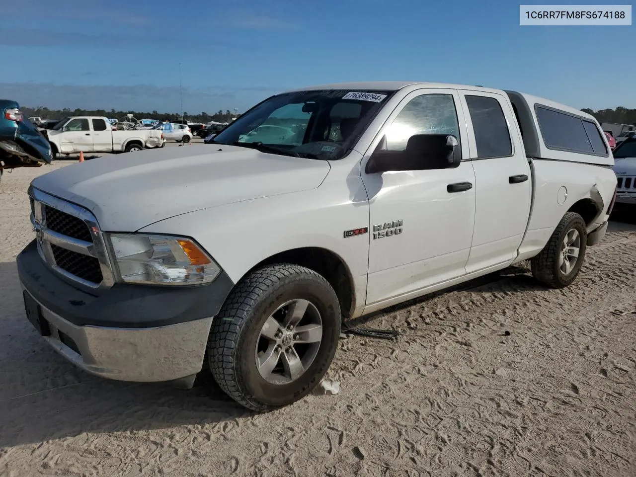 2015 Ram 1500 St VIN: 1C6RR7FM8FS674188 Lot: 76389294