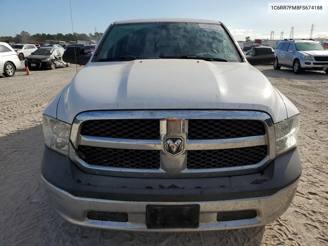 2015 Ram 1500 St VIN: 1C6RR7FM8FS674188 Lot: 76389294