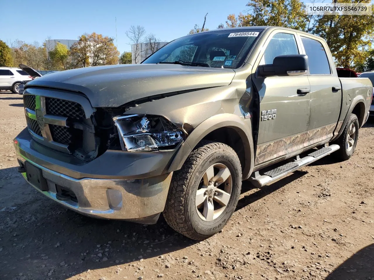 2015 Ram 1500 Slt VIN: 1C6RR7LTXFS546739 Lot: 76408544