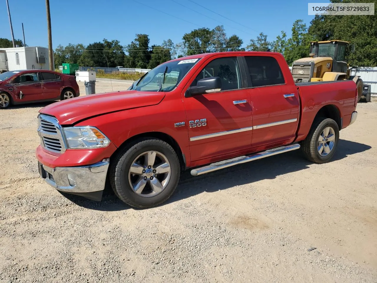 2015 Ram 1500 Slt VIN: 1C6RR6LT5FS729833 Lot: 76424244