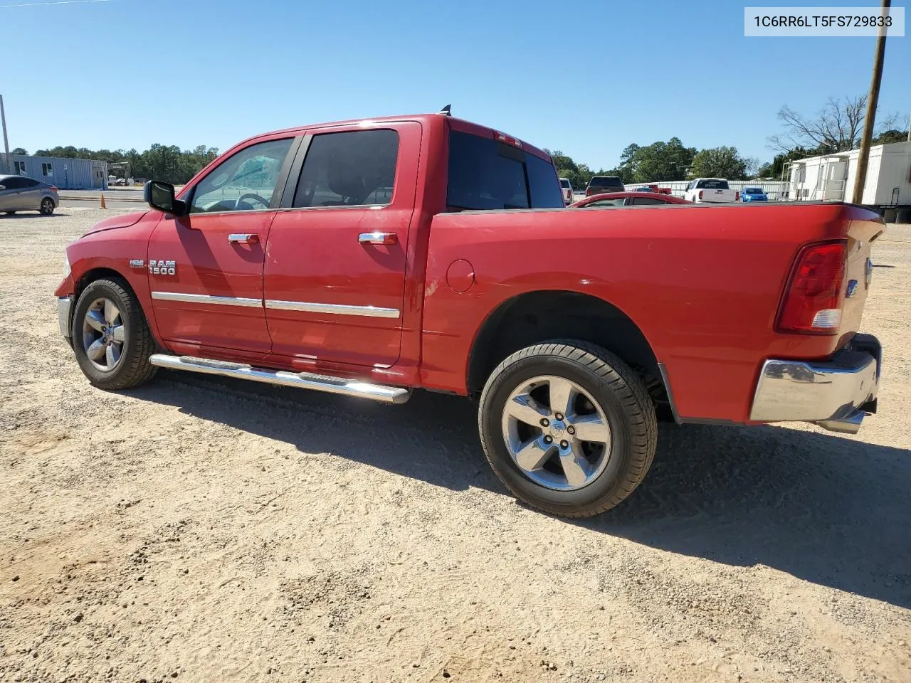 2015 Ram 1500 Slt VIN: 1C6RR6LT5FS729833 Lot: 76424244