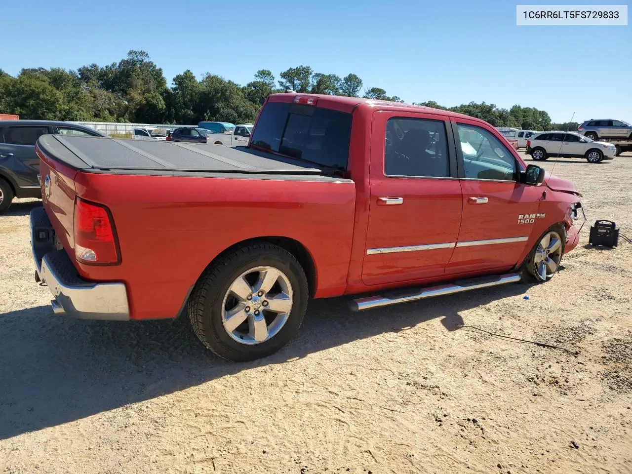 2015 Ram 1500 Slt VIN: 1C6RR6LT5FS729833 Lot: 76424244