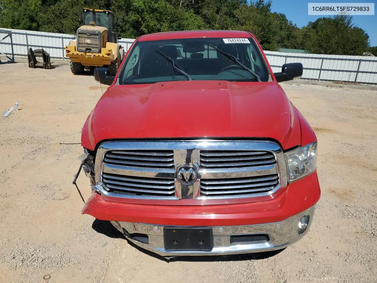 2015 Ram 1500 Slt VIN: 1C6RR6LT5FS729833 Lot: 76424244