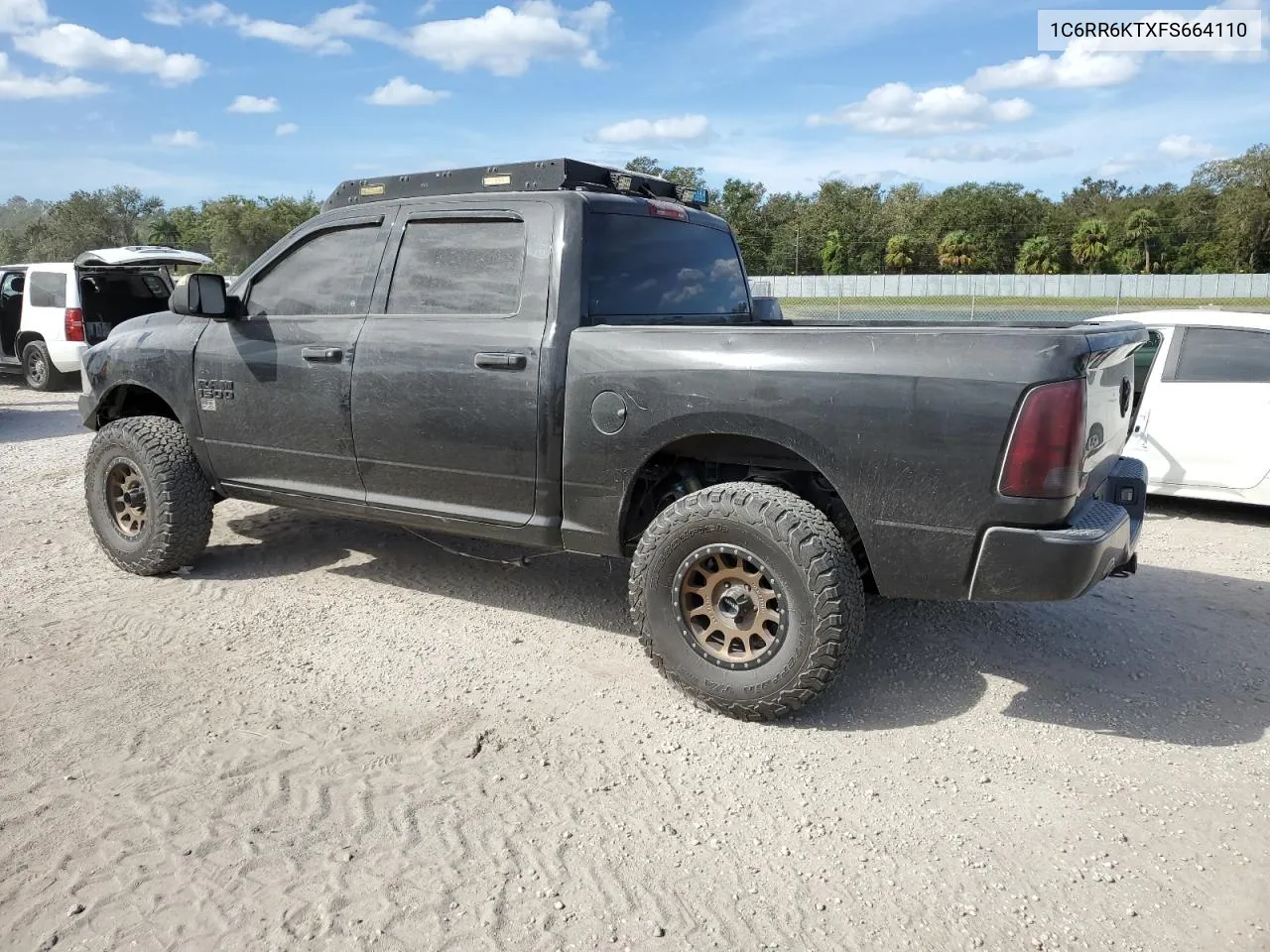 2015 Ram 1500 St VIN: 1C6RR6KTXFS664110 Lot: 76445184