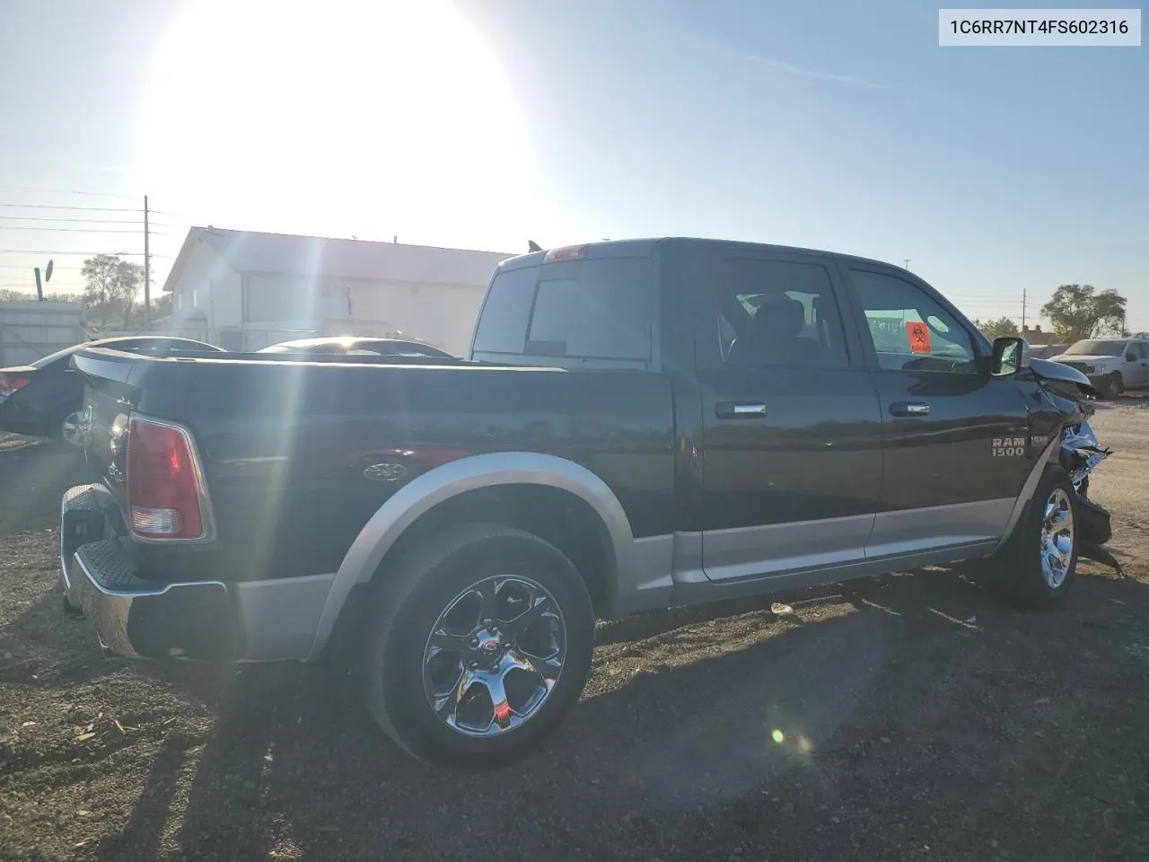 2015 Ram 1500 Laramie VIN: 1C6RR7NT4FS602316 Lot: 76532044