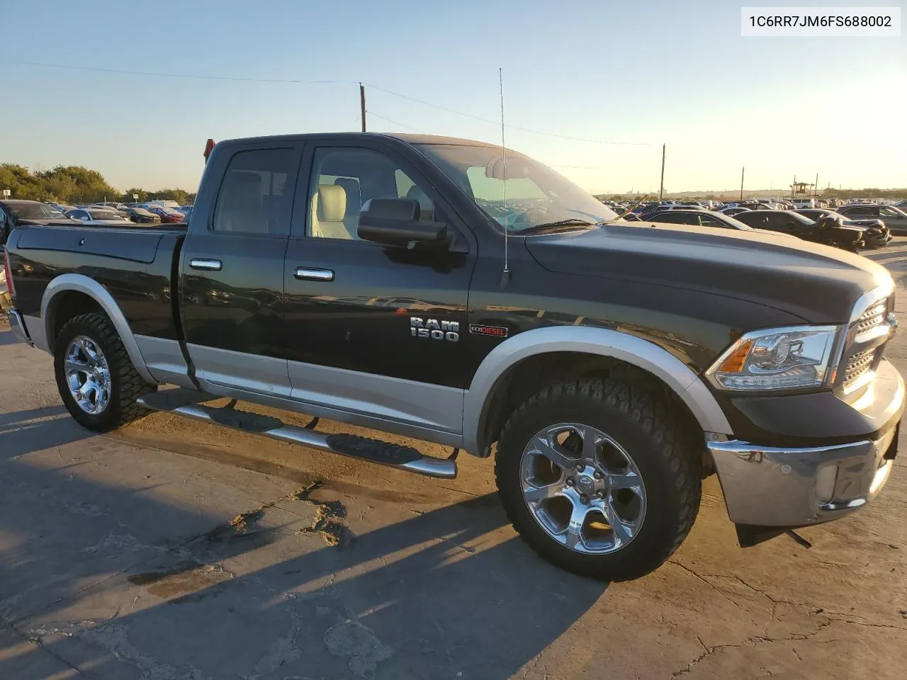 2015 Ram 1500 Laramie VIN: 1C6RR7JM6FS688002 Lot: 76534674