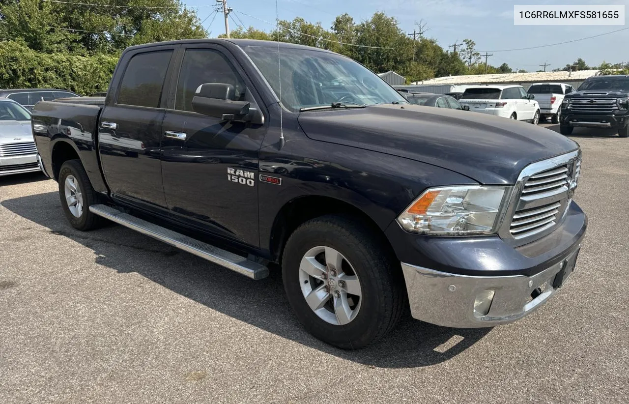 2015 Ram 1500 Slt VIN: 1C6RR6LMXFS581655 Lot: 76548794