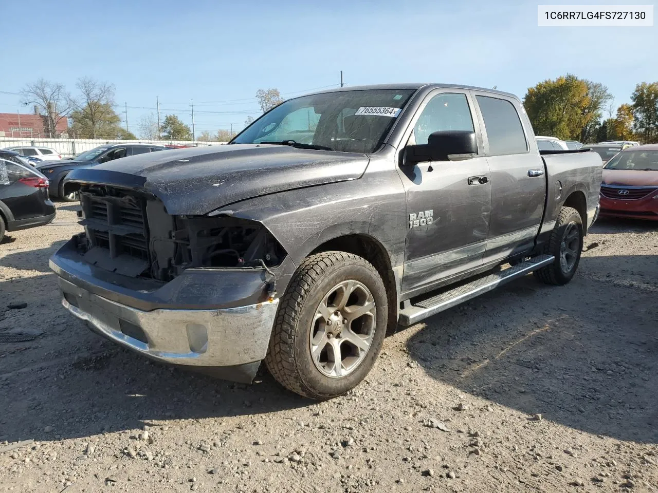 2015 Ram 1500 Slt VIN: 1C6RR7LG4FS727130 Lot: 76555364