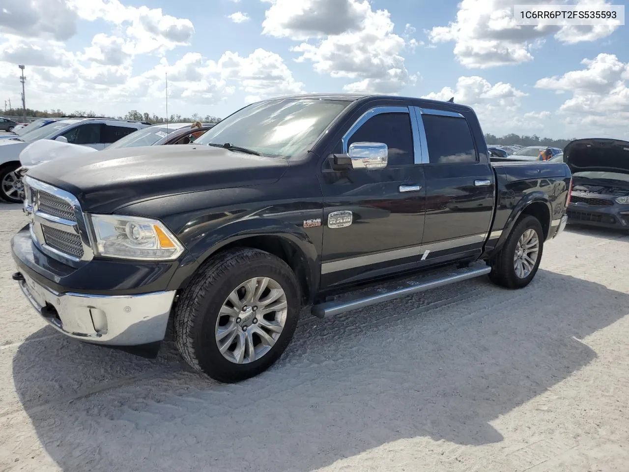 2015 Ram 1500 Longhorn VIN: 1C6RR6PT2FS535593 Lot: 76597444