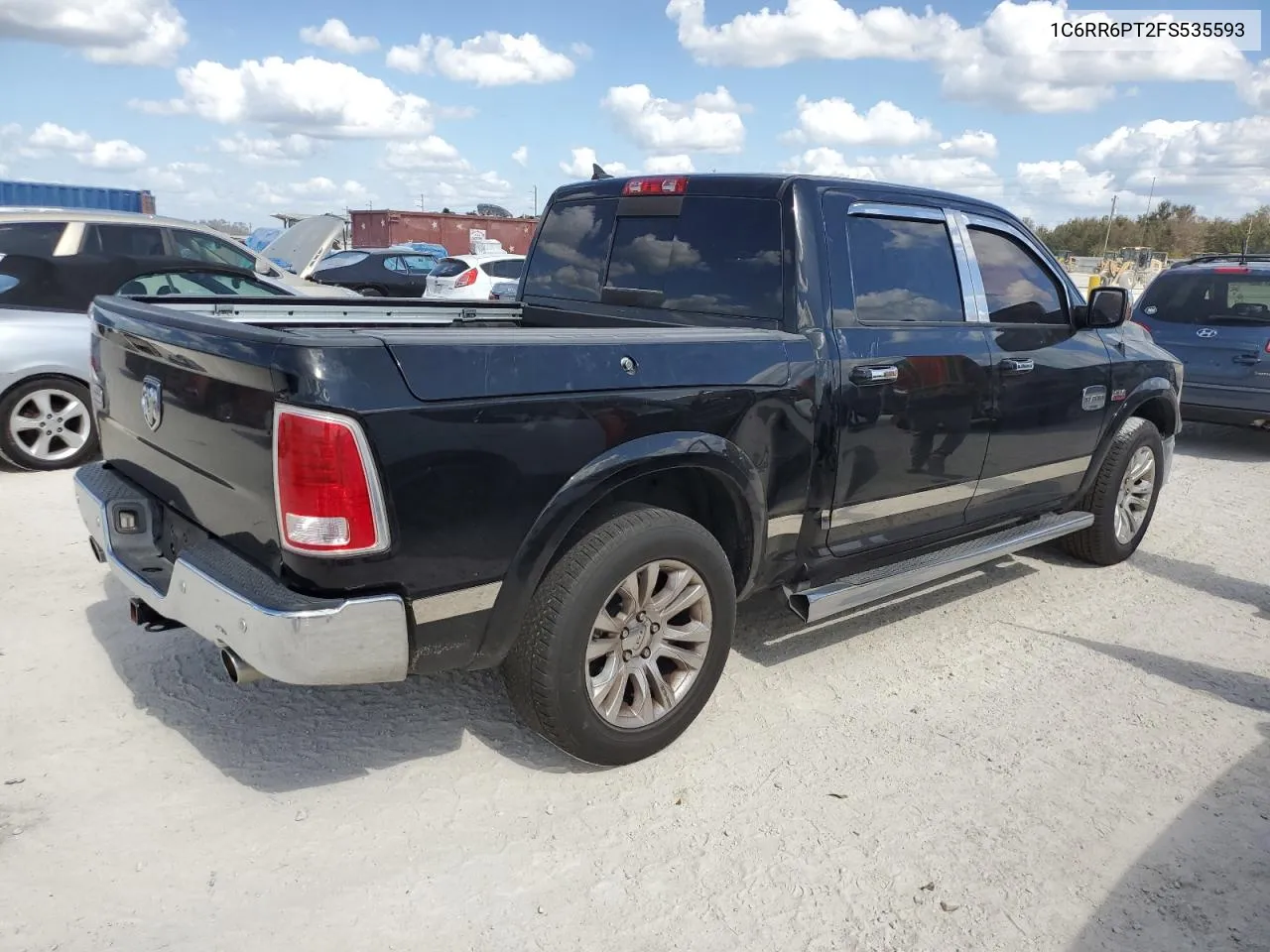 2015 Ram 1500 Longhorn VIN: 1C6RR6PT2FS535593 Lot: 76597444