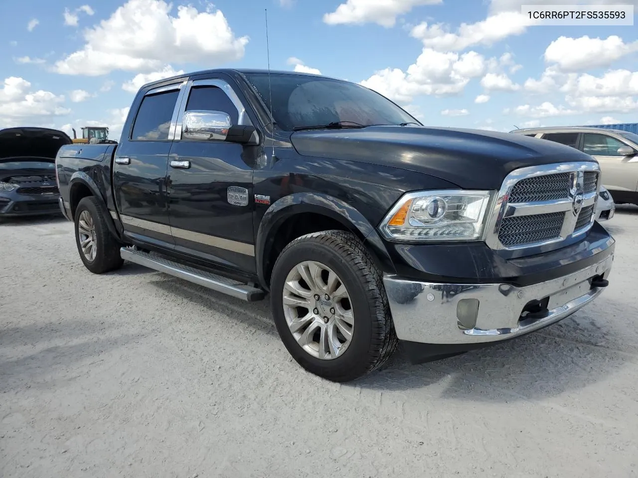 2015 Ram 1500 Longhorn VIN: 1C6RR6PT2FS535593 Lot: 76597444