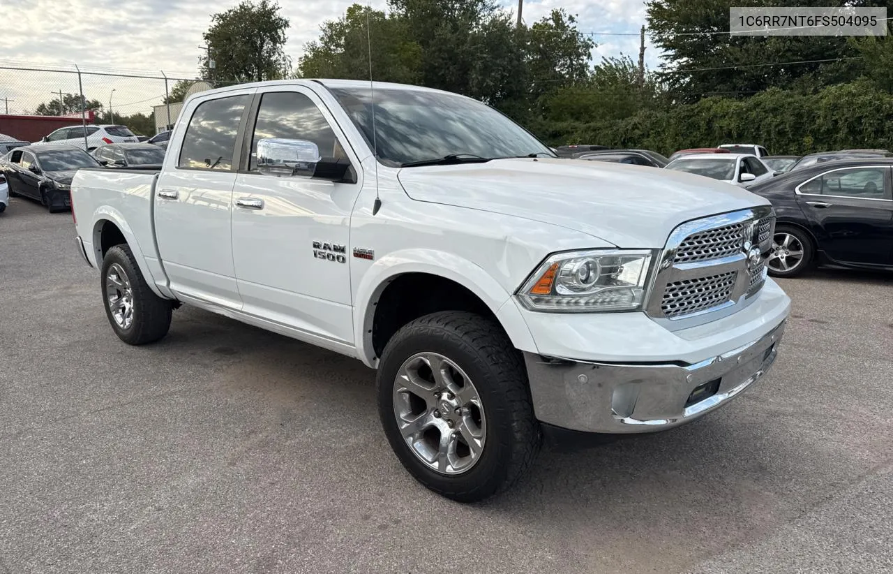 2015 Ram 1500 Laramie VIN: 1C6RR7NT6FS504095 Lot: 76624564